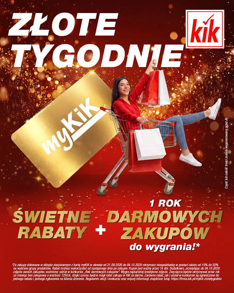 Złote Tygodnie myKiK!